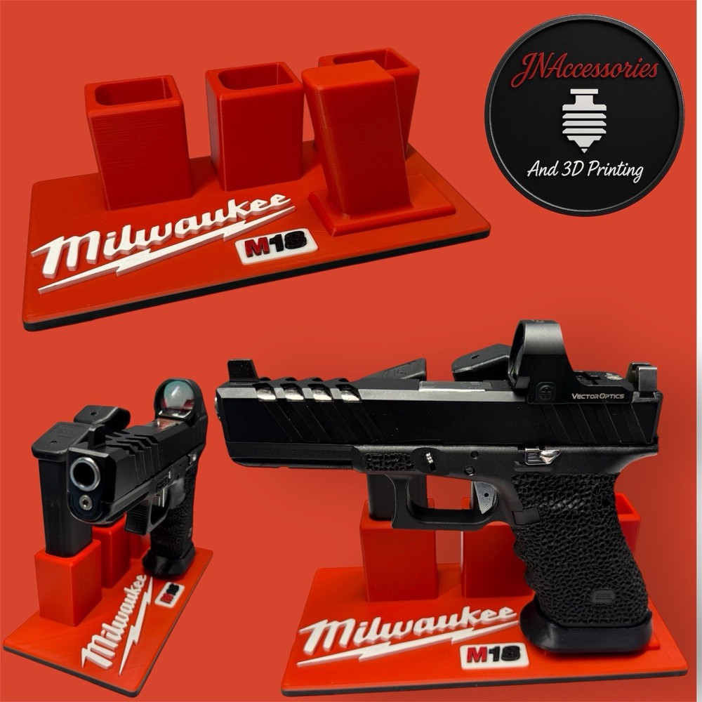 Glock Stand  -stand Only -Fits All Glock Double Stack And MOS