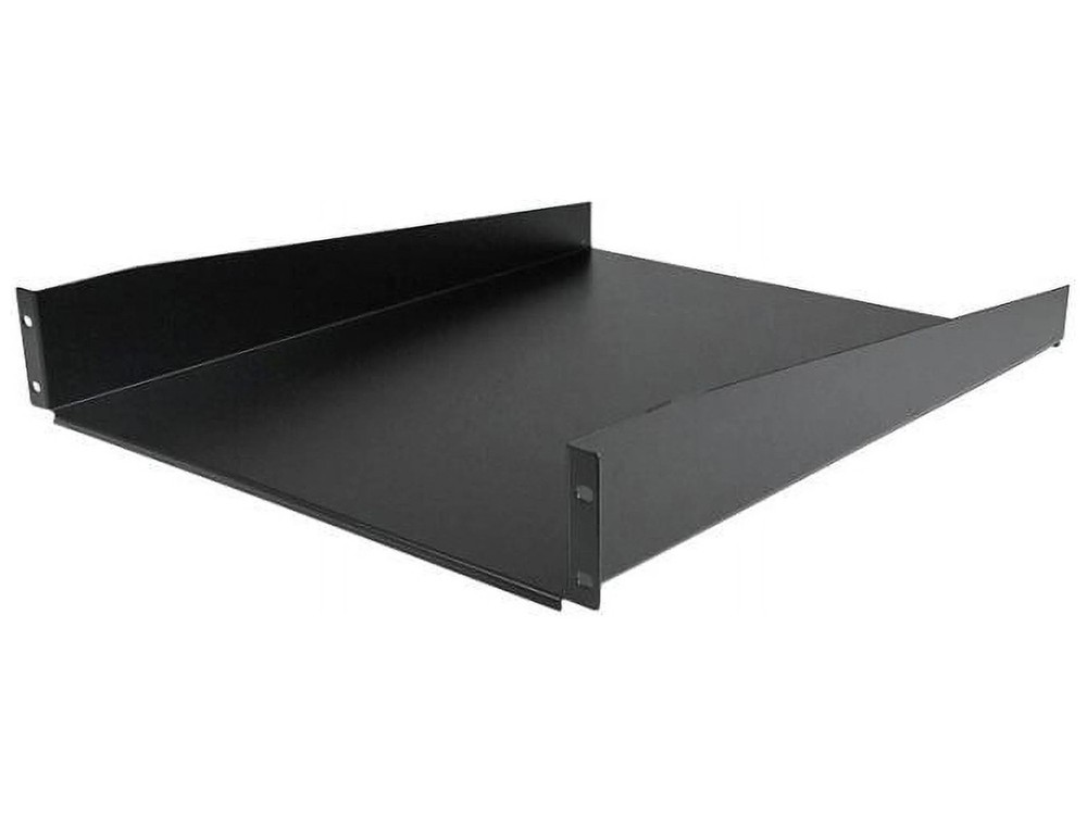StarTech 2U 22in Depth Fixed Rack Mount Shelf - 50lbs