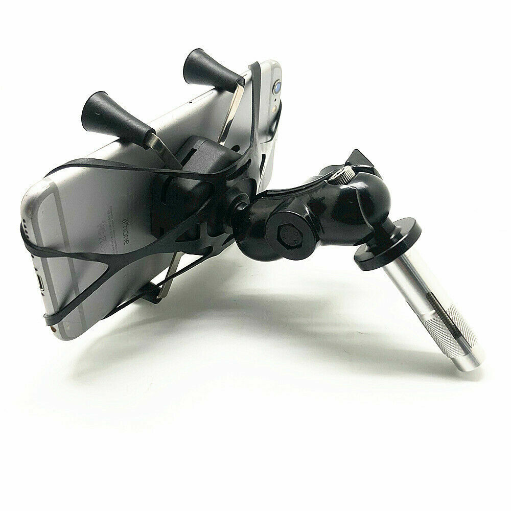 GPS Navigation Frame Phone Mount Holder Bracket Fork Stem Yoke 13-19MM