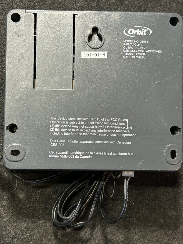 Orbit 4-Station Automatic Indoor Irrigation Sprinkler Timer Model 28954