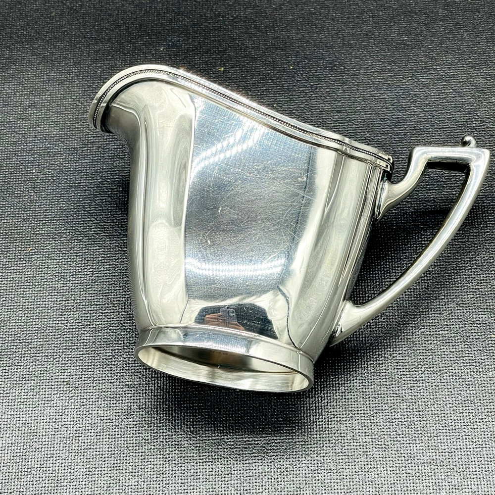 Vintage Wallace Creamer Silver Plate Nancy Deane Pattern N6693