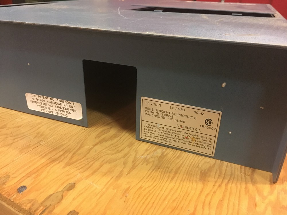 Gerber Signmaker 4B Graphix Plotter Vintage Vinyl Cutter