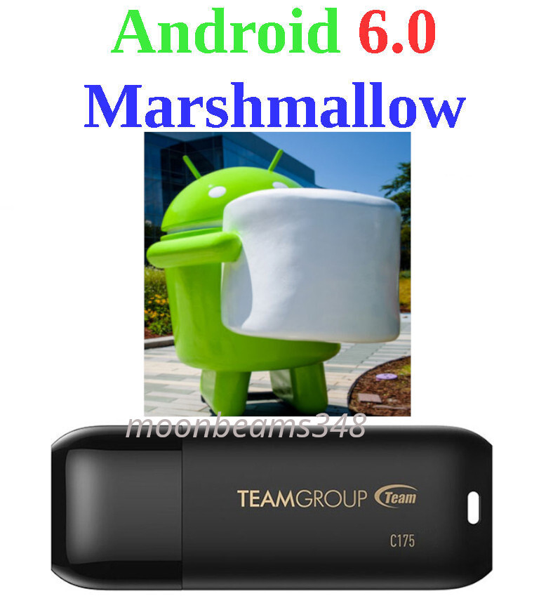 Android Marshmallow 6.0r2 x86 64Bt PC Boot FAST 32 Gb USB 3.2 Linux Install Live