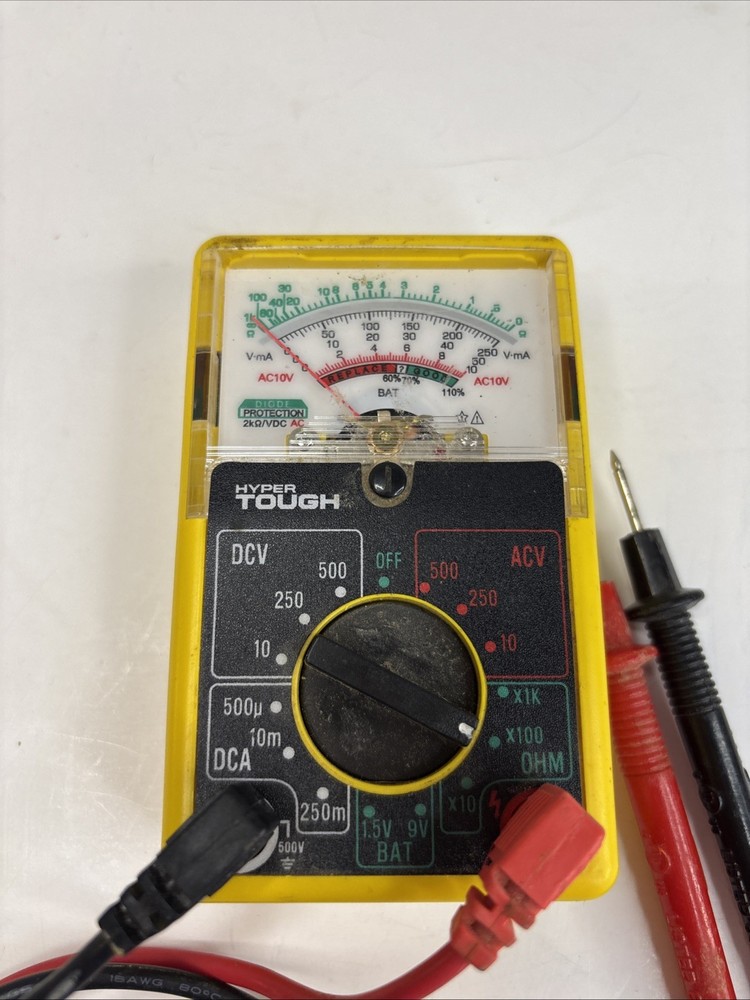 HyperTough Multimeter, 14-Range
