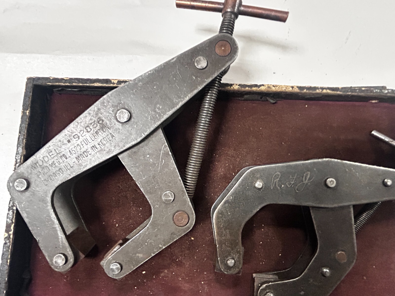 MACHINIST OfCe LATHE MILL 2 Welding Clamps