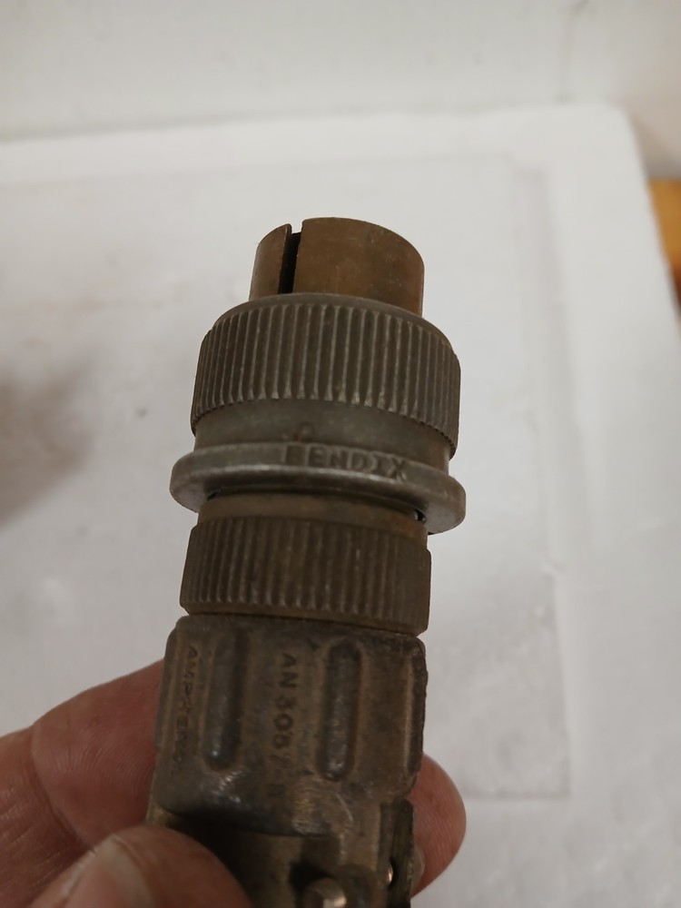 Bendix 3 Conductor Connector Military Avionics