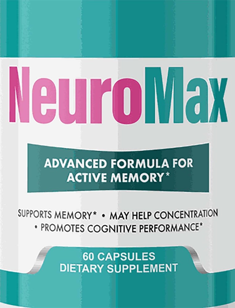 NeuroMax Advanced Mind Memory & Cognitive Support 60 Capsules Genuine Neuro Max
