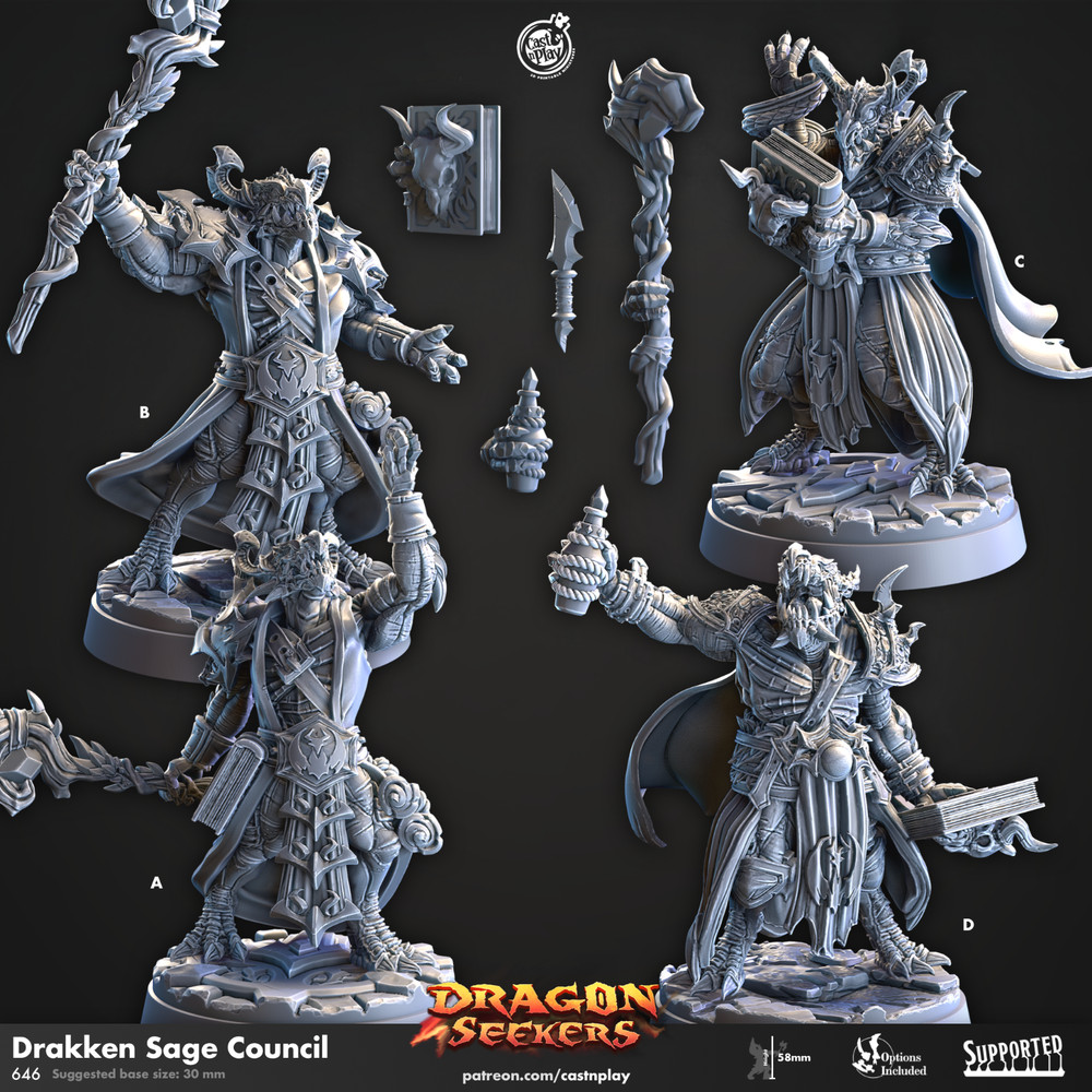 Drakken Sage Council | CastnPlay |