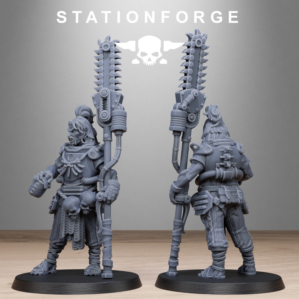 Techno Savage Barbarians from Station Forge