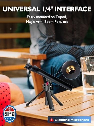 WIBOND Mic Holder for DJI Interview Go Handheld Wireless Micropho