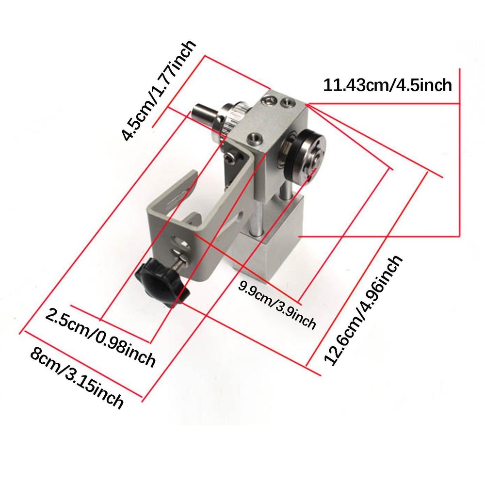 Mini Table Saw Lifting Spindle Replacement DIY