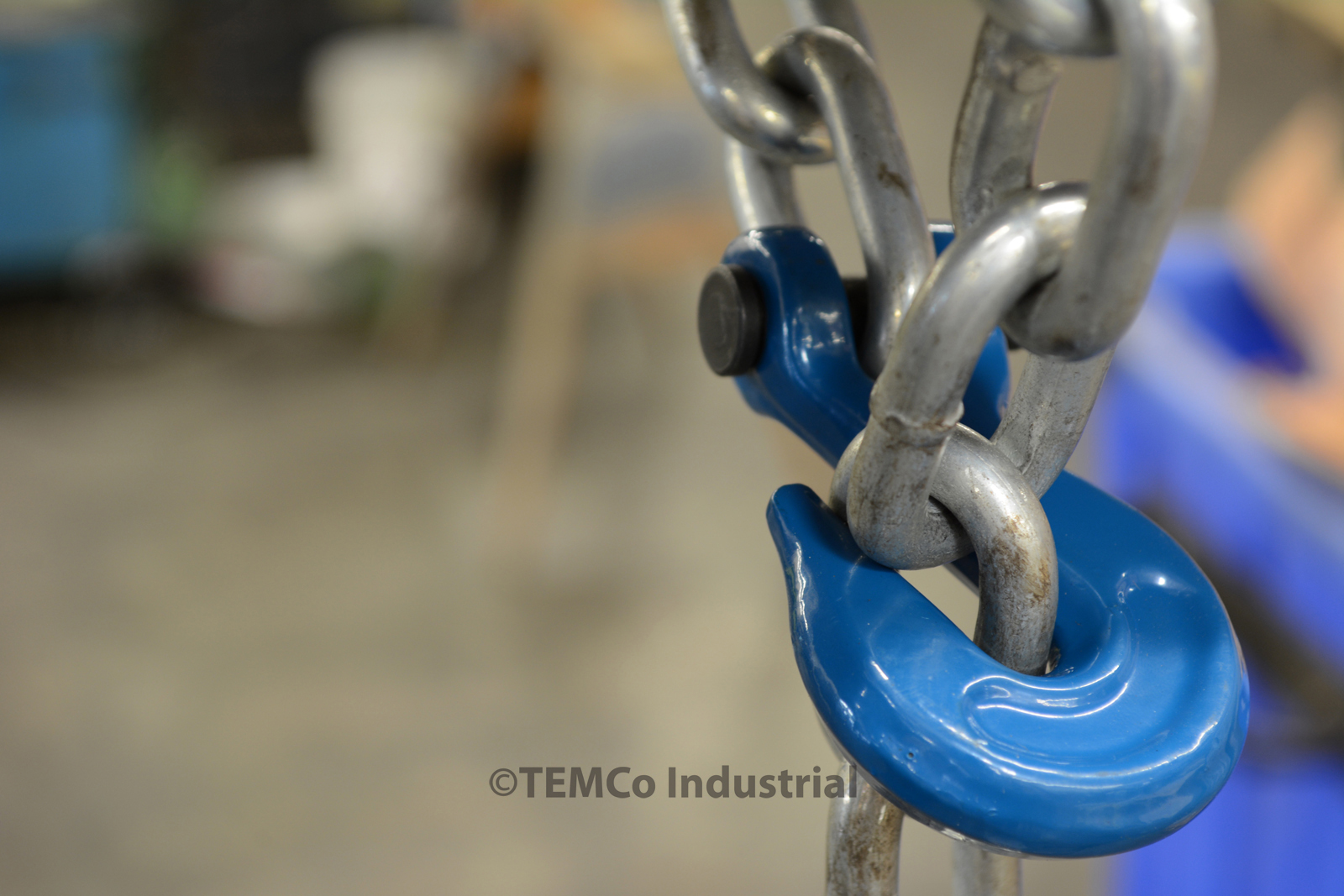 TEMCo Chain Grab Hook Pin Clevis Rigging Tow Transport Truck Trailer Grade 70