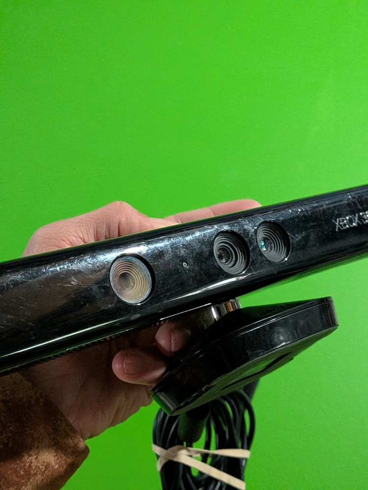 Microsoft Xbox 360 BLACK Kinect Sensor Bar Genuine Microsoft Xbox 360