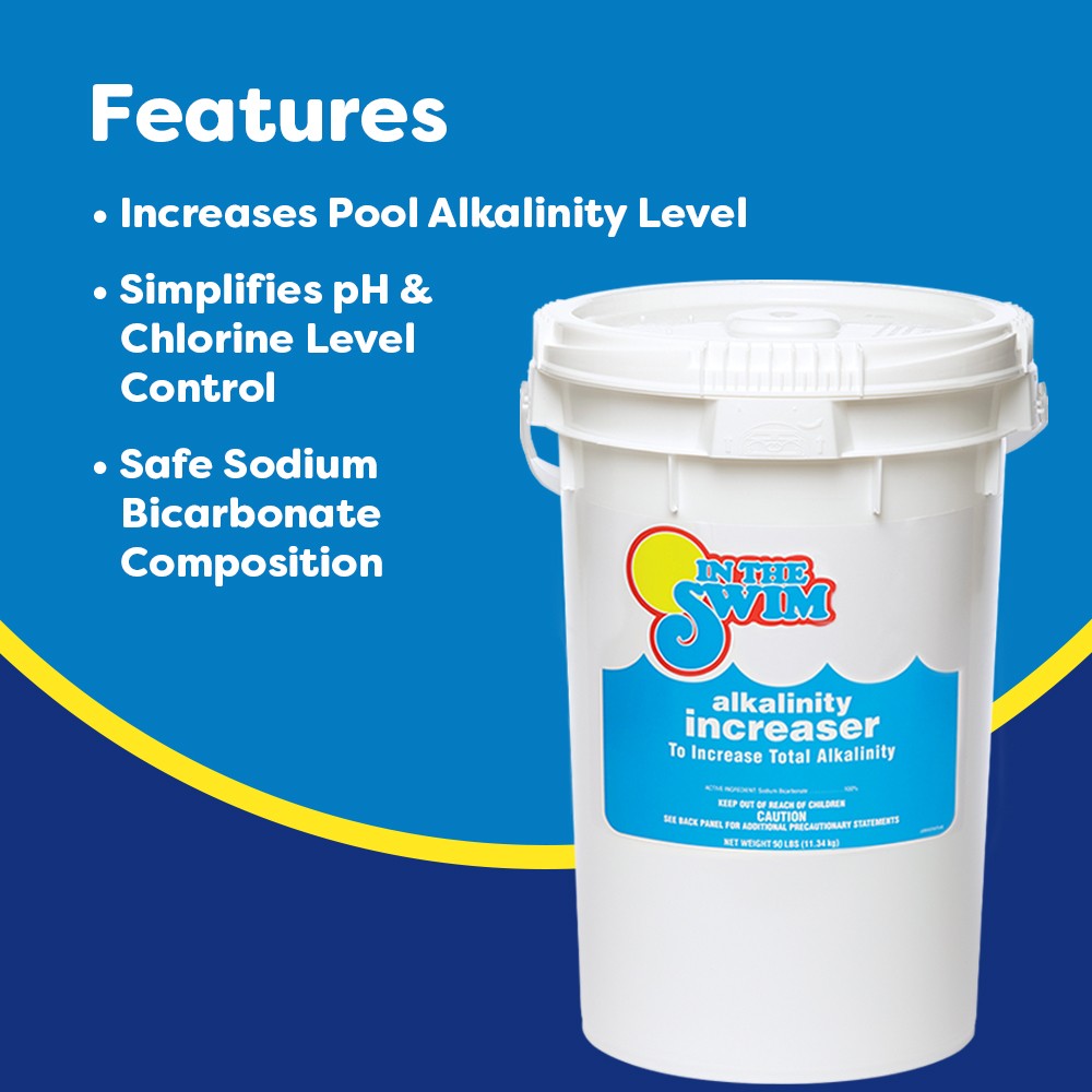 In The Swim pH Increaser and Alkalinity Increaser Bundle: Includes 5 Pound Bag