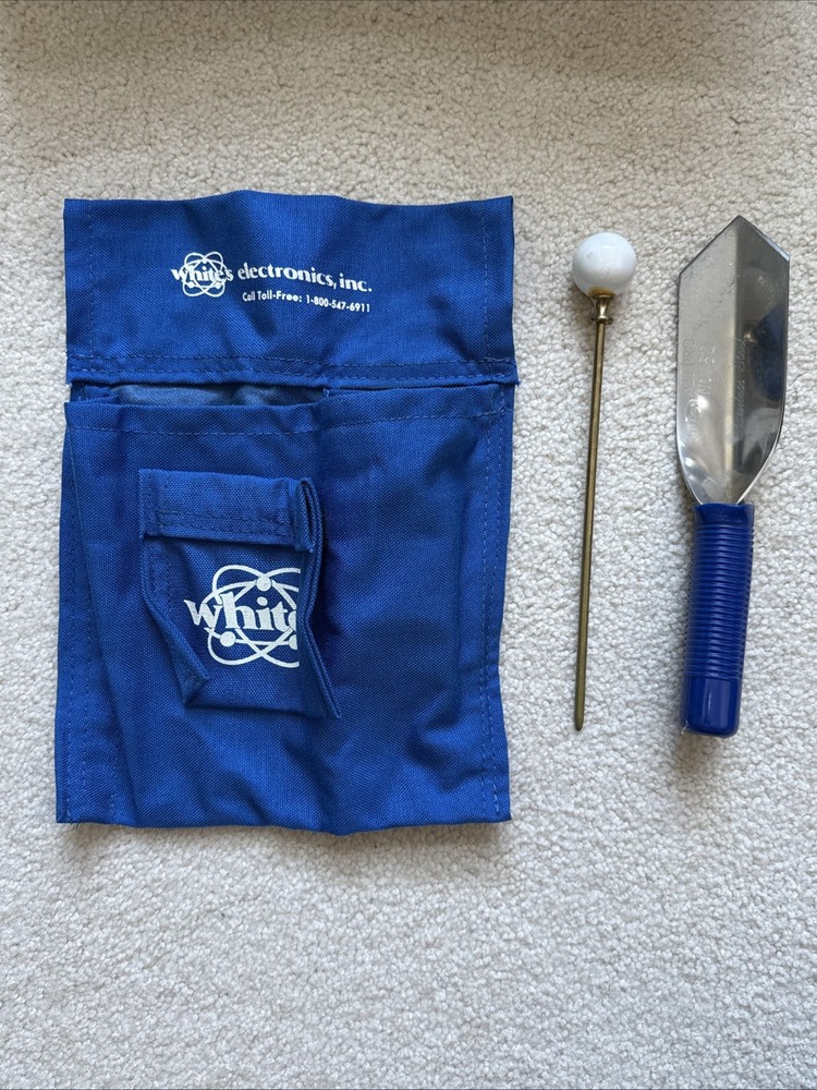 White Eagle Programmable Professional Mpc Metal Detector w/Headset & Bag