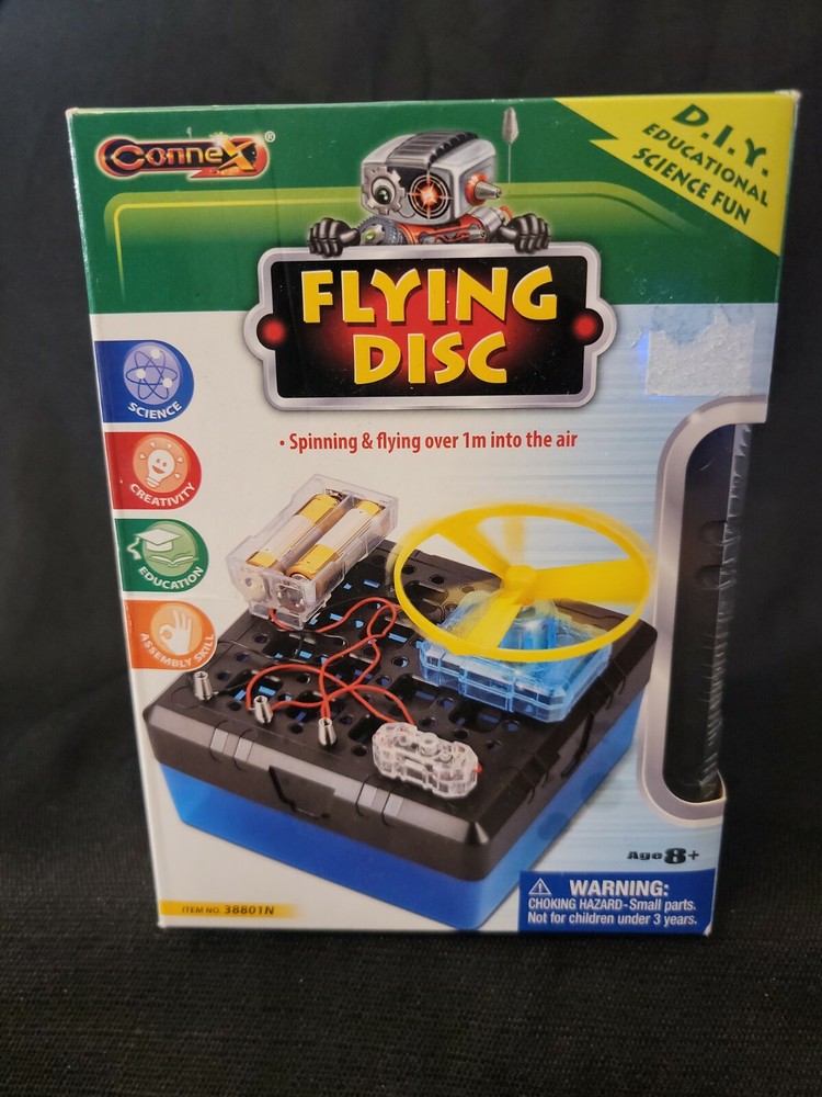 Connex Flying Disc Do It Yourself Educational Science Creativity Learning Toy