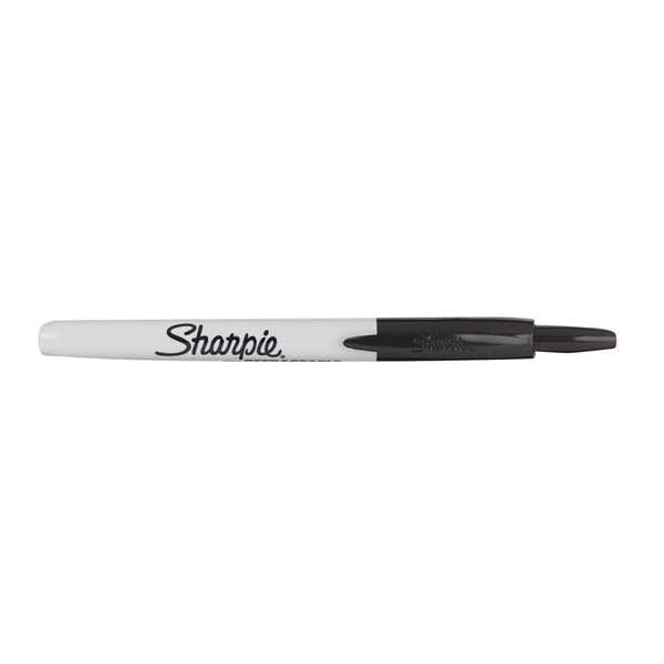 Sharpie 32702 Permanent Marker, Red, Fine Tip, Retractable, 12 Pk