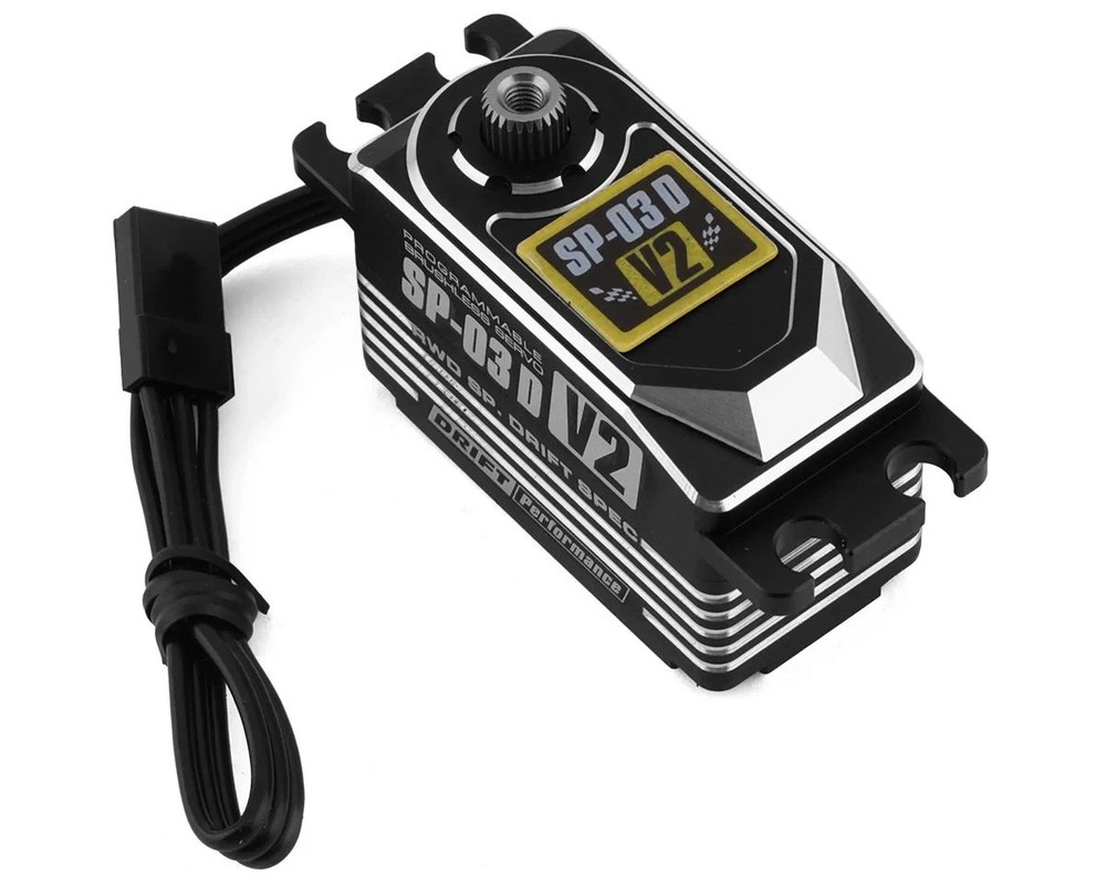 Yokomo SP-03 D V2 Programable Brushless Drift Servo HV (Black) YOKSP-03DV2A