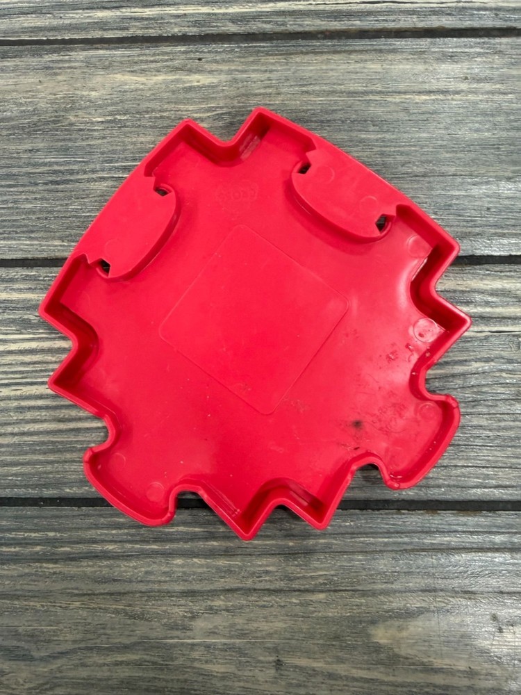 VTech Go! Go! Smart Wheels Track Replacement Piece Red Square Puzzle Design