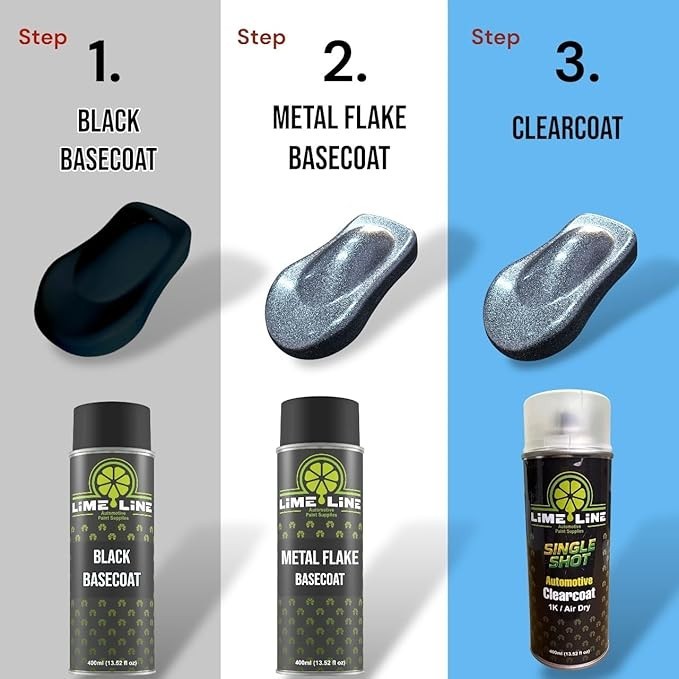 LiME LiNE 1K High Gloss Urethane Clearcoat Spray Paint/Aerosol - Pack of 1