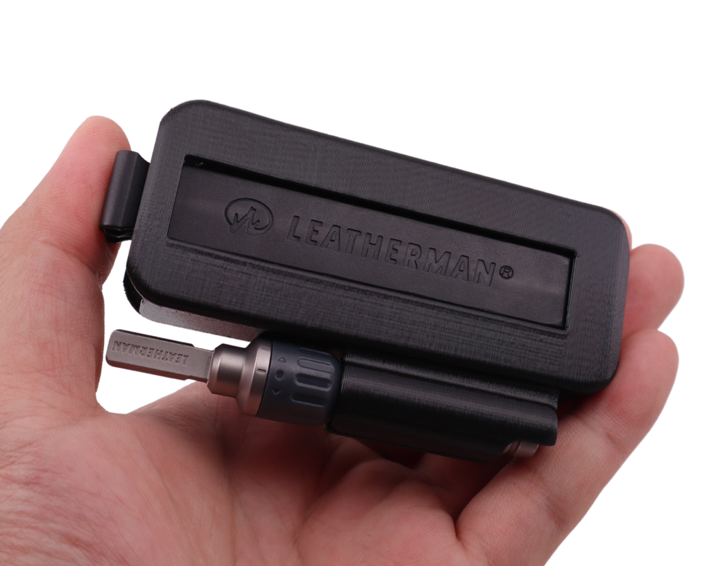 Sheath for Leatherman Bit Kit Extender Ratchet Driver 3D Printed