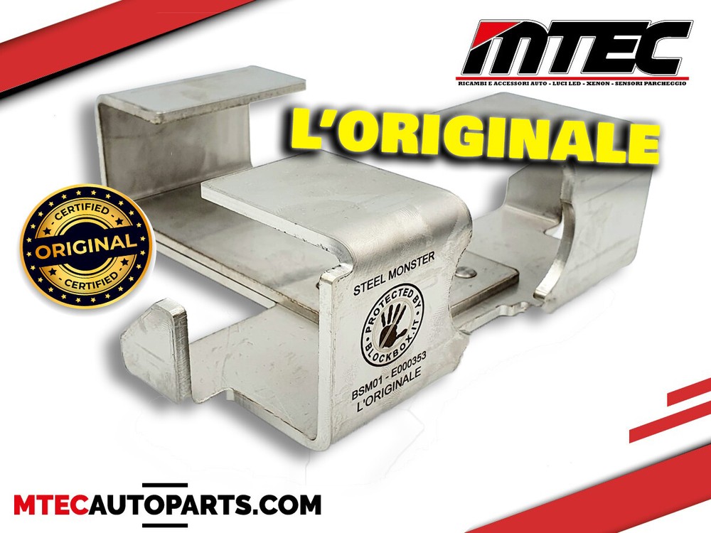 BLOCK BOX ARMOR ENGINE CONTROL UNIT CAR ANTI-THEFT mod. SM01 BLOCKBOX