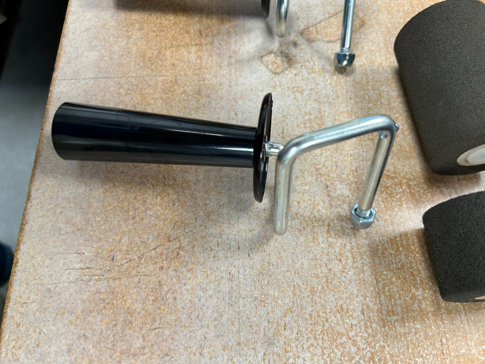 3" and 1.5" Stencil Roller Handles with rollers