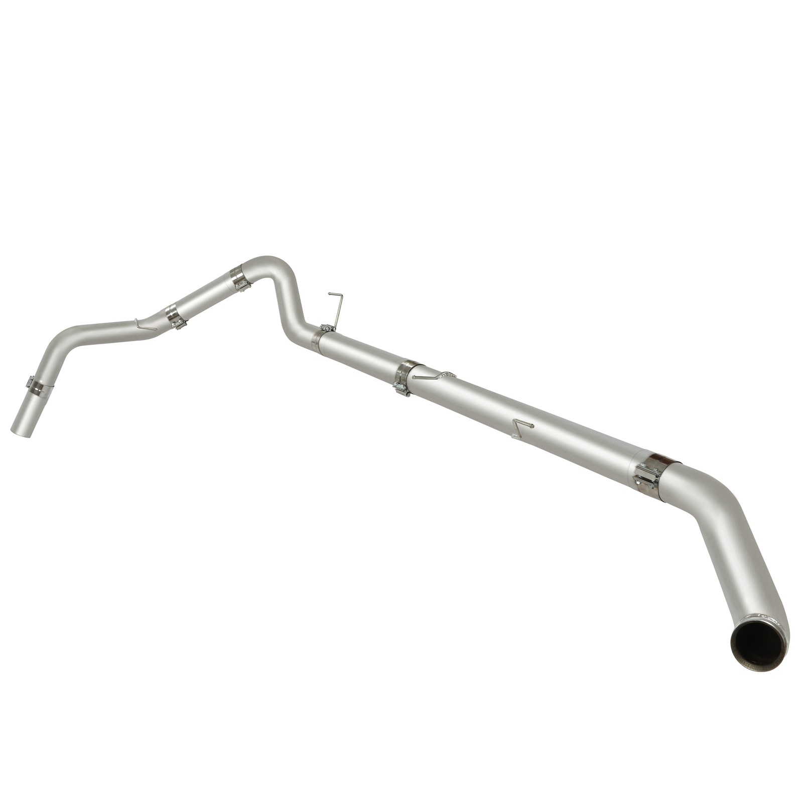 Turbo Back Muffler Exhaust Pipe For Dodge Ram Cummins Diesel 2007.5-2012 6.7L 5"