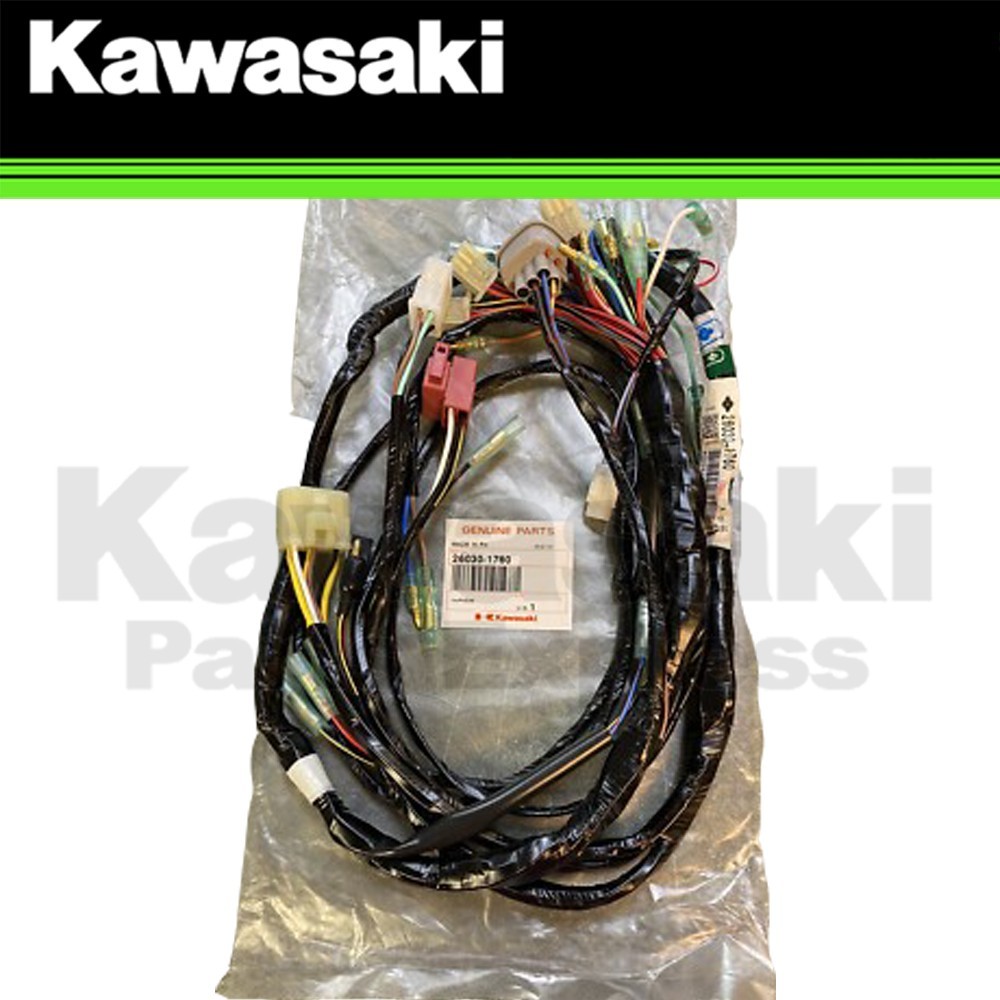 NEW 2001-2003 GENUINE KAWASAKI BAYOU 250 MAIN HARNESS KLF220 BAYOU 26030-1760