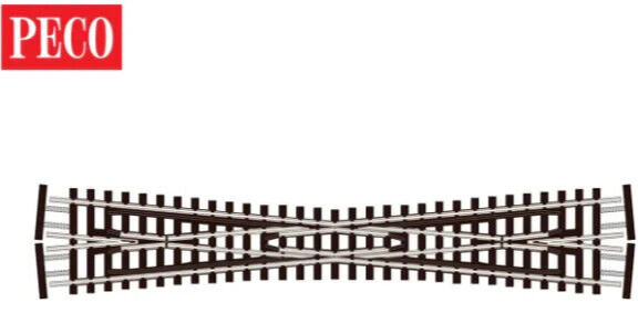 Peco N Scale ~ SL-E394F ~ New 2024 ~ Electrofrog ~ Long 10° Crossing ~ Code 55