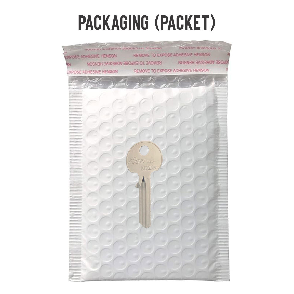 AB23 Key Blank Nickel