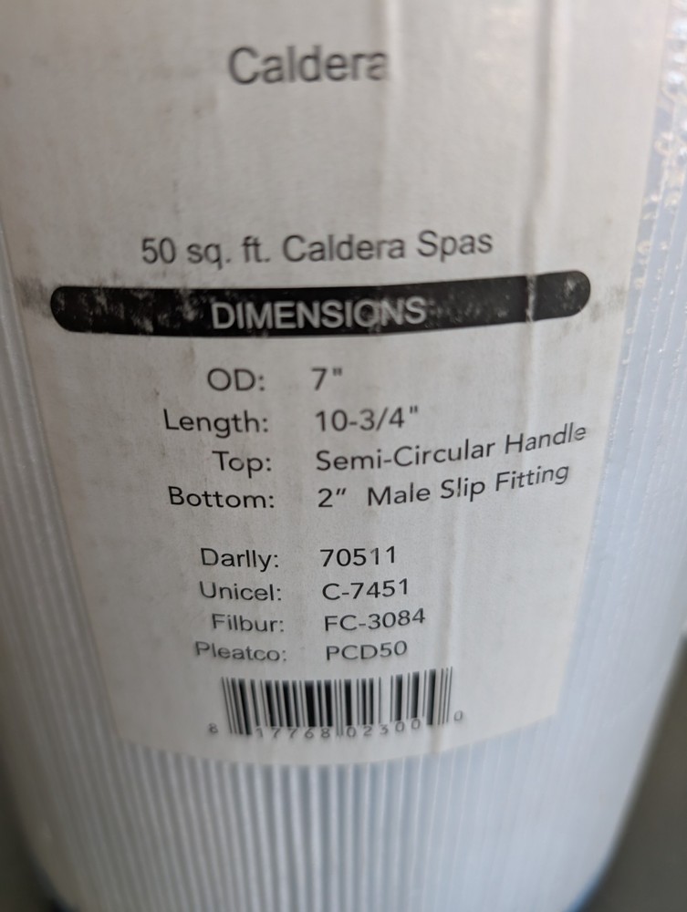 Caldera Spas Filter