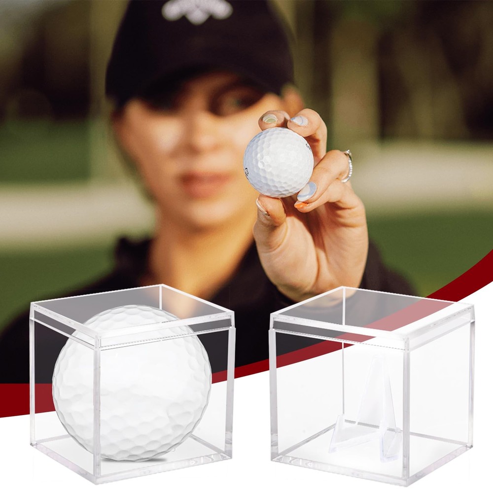 3 Pack Championship Ring Display Case Clear Acrylic 3 Pack,