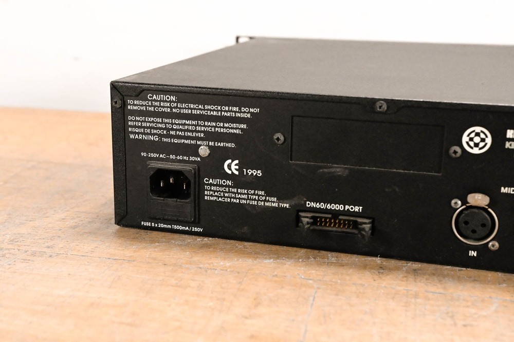 Klark Teknik DN3600 Programmable Graphic Equalizer CG01XTR