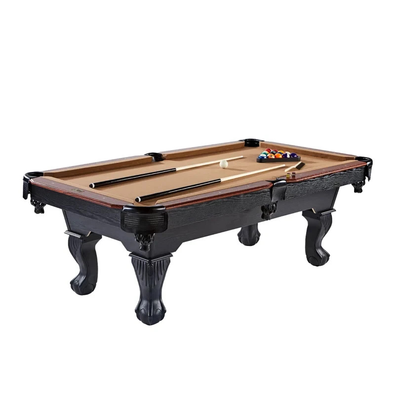 Pool Table (7 ft) (Black/Brown)