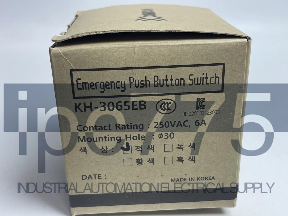 1PC NEW KOINO Push button switch KH-3065EB