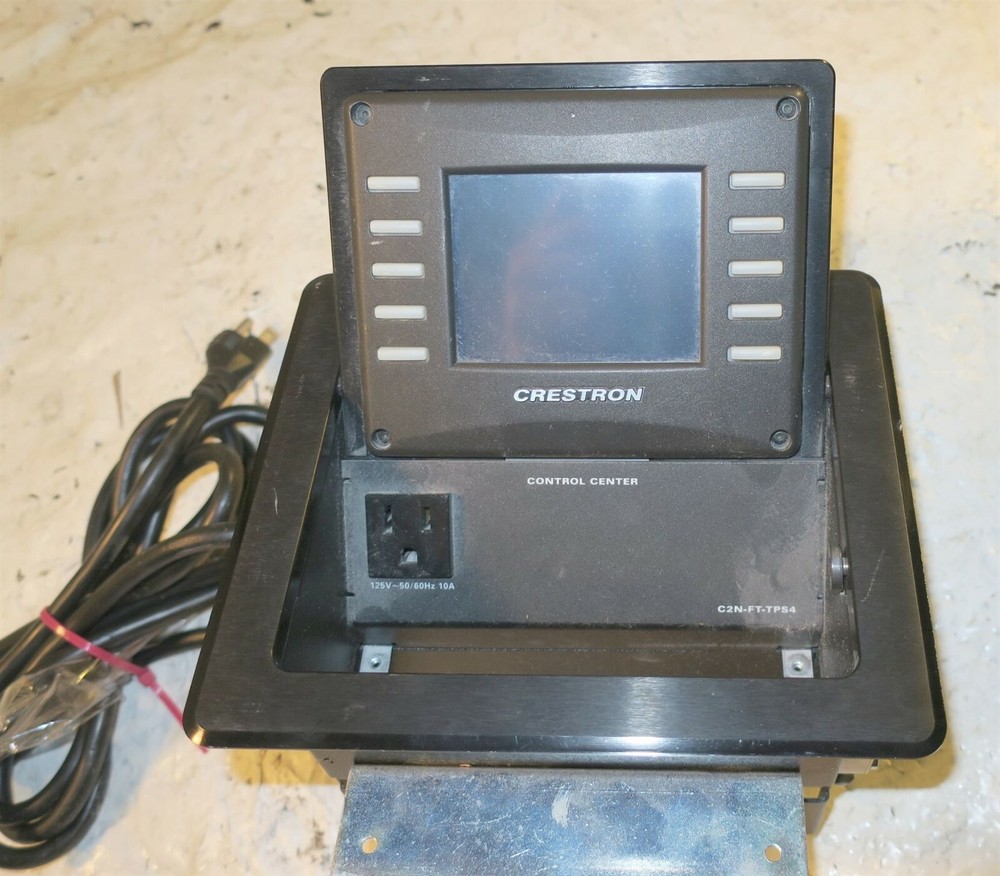 Crestron C2N-FT-TPS4-B FlipTop Touch Screen Control Center