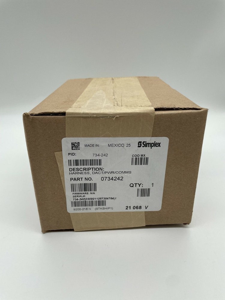 Simplex 734-242 - Same Day Shipping (SEALED)