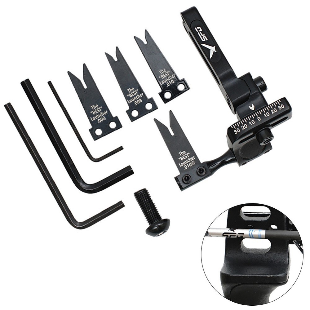 Premium steel arrow rest with easy installation and versatile adjustability