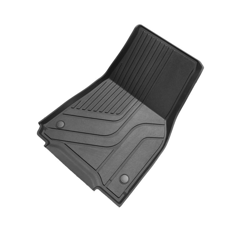 Floor Mats Fit for 2023 Tesla Model Y New Generation Full Set Black Floor Mats