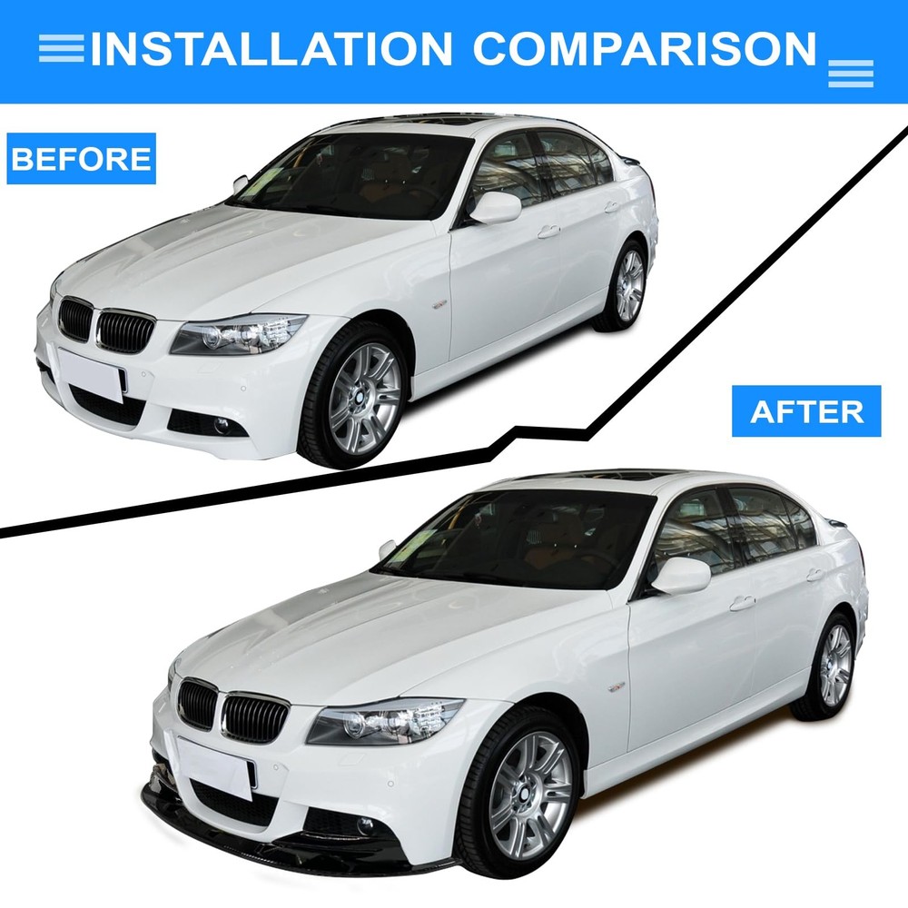 Front Bumper Diffuser Chin Lip for 2008-2013 M3 E90 E92 E93