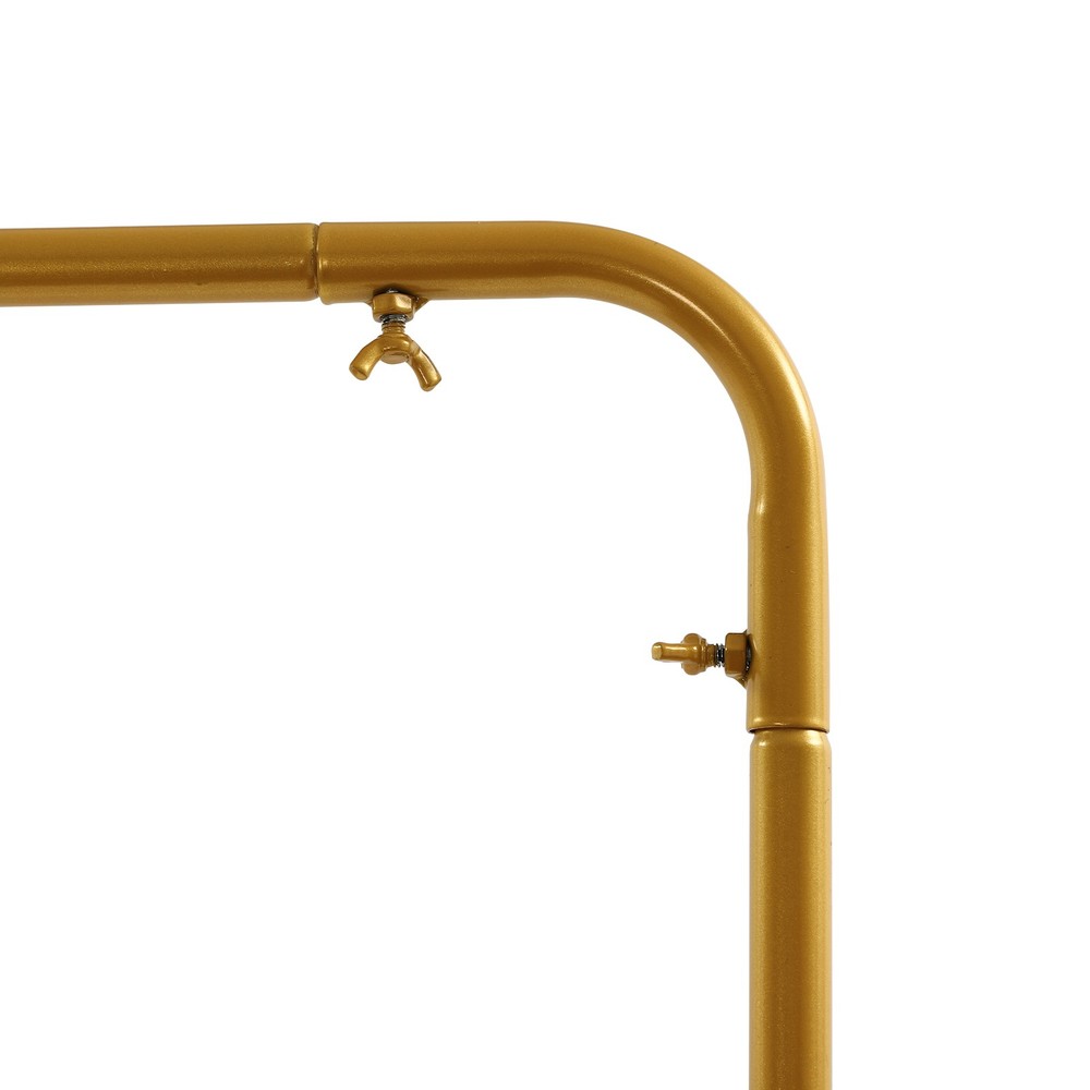 Wedding Backdrop Stand, Backdrop Frame, Backdrop Stand.Capacity 13.23 lbs.Gold