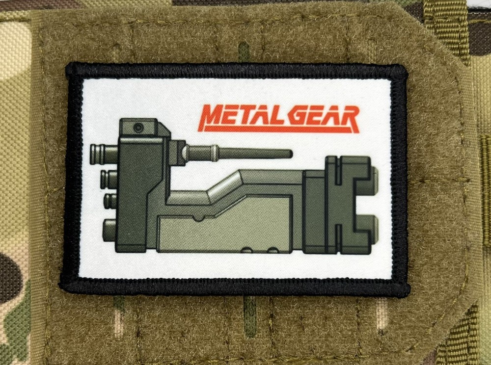 Metal Gear Solid Stealth Morale Patch / Military ARMY Tactical Hook & Loop 450