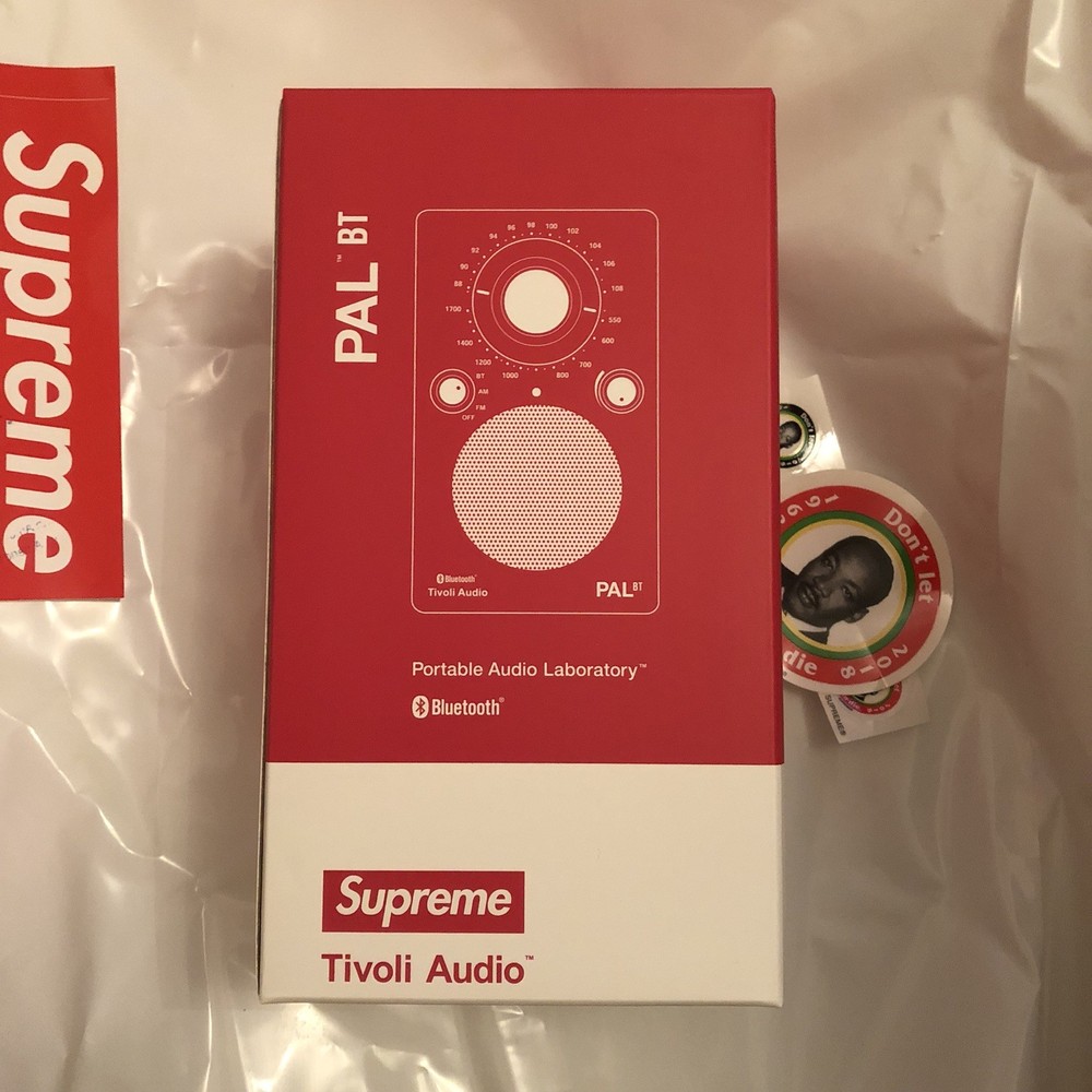 Supreme / Tivoli Pal BT Speaker - Red SS18
