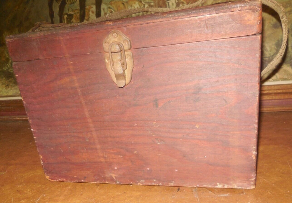 VINTAGE KEUFFER & ESSER LEVEL TRANSIT SURVEY SCOPE/ ORIGINAL WOOD BOX