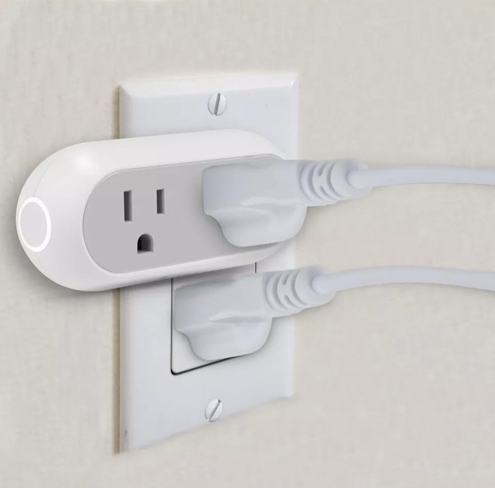 Avatar Capsule Dual Control Smart WiFi Plug Amazon Alexa Google Assist 2 Outlets