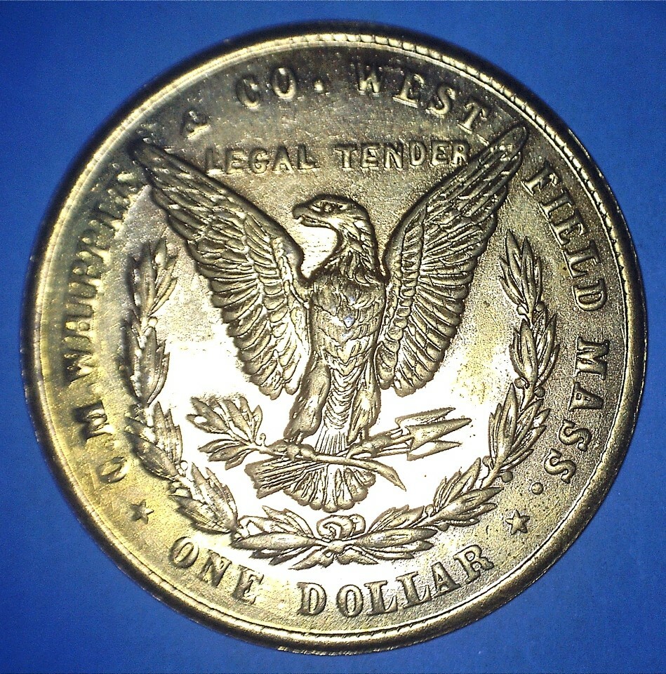 HK 832 - C.M. WHIPPLE AND COMPANY - WESTFIELD MA - SO CALLED DOLLAR - *24815425