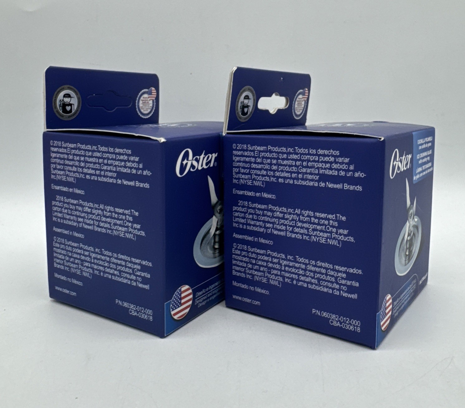 Genuine Oster 4961 Blender Stainless Steel Blade With Gasket Sealing Ring 2-PACK