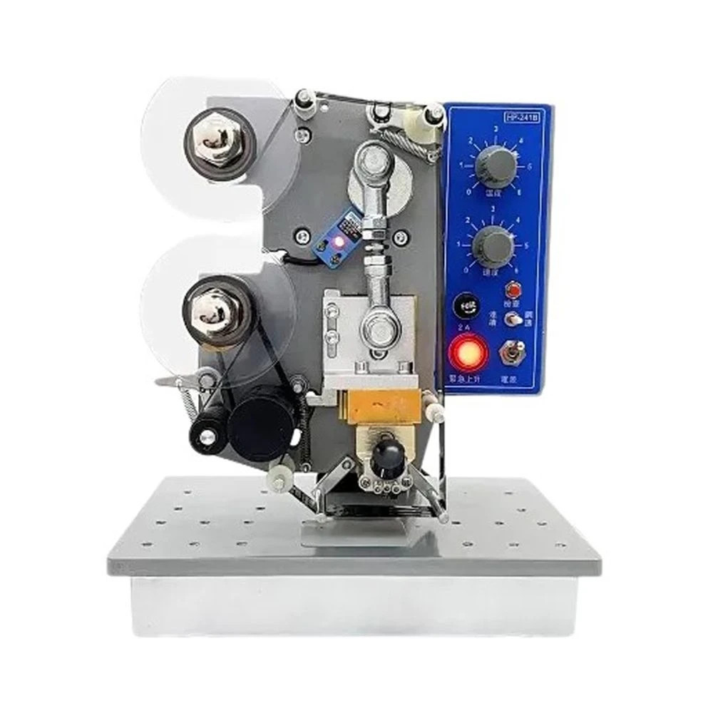Semi-automatic Electric Hot Stamp Ribbon Code Printer Ribbon Coder HP-241B 220v
