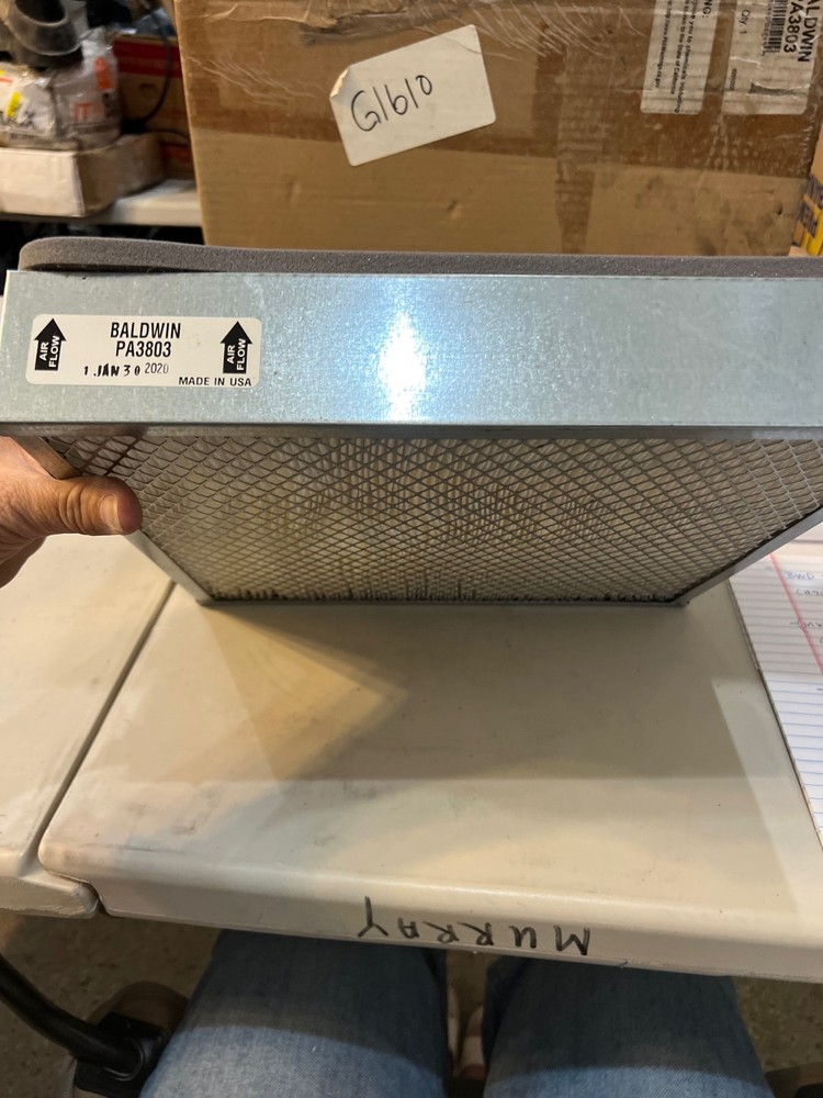 BALDWIN FILTERS PA3803 Cabin Air Filter,Rectangular 4ZTY8